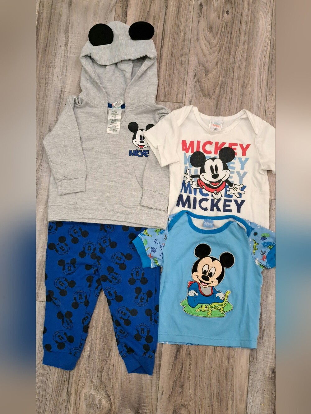 Disney Mickey Mouse Matching Set Baby Boy